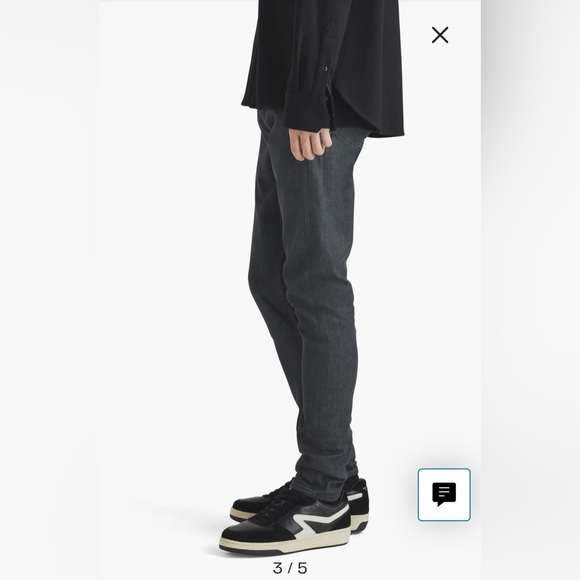 Rag and Bone Men’s McGregor Fit 1 Aero Stretch Skinny Jeans Size 34 NWT - Picture 3 of 12